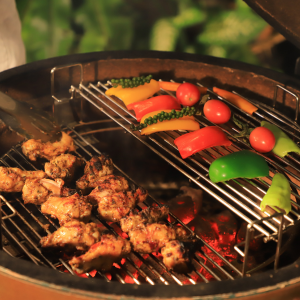 Sizzle Lift Split-Kit Ultimate Grill Set for Kamado/Kettle