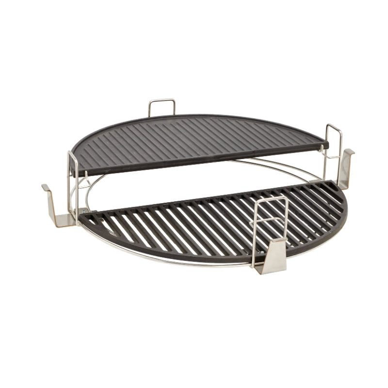 Sizzle Lift Split-Kit Ultimate Grill Set for Kamado/Kettle