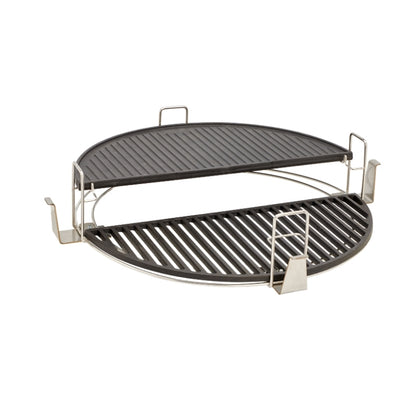 Sizzle Lift Split-Kit Ultimate Grill Set for Kamado/Kettle
