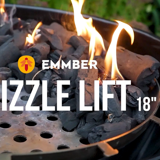 sizzle lift weber 18 inch