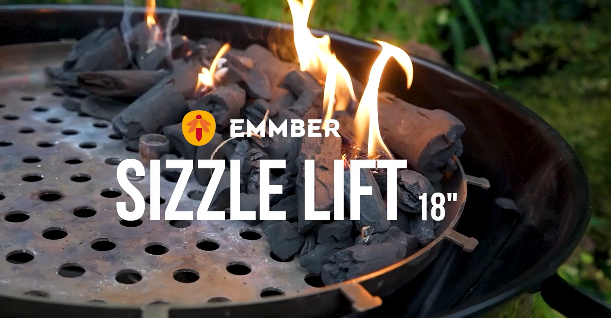 sizzle lift weber 18 inch